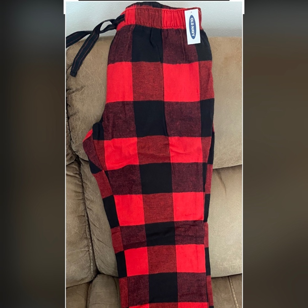 Brand new old navy plaid PJ pants